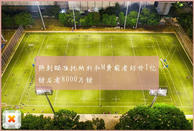 热刺瞄准托纳利和M费前者标价1亿镑后者8000万镑